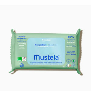 Vådservietter Mustela BIO MUSTELA (60 enheder)