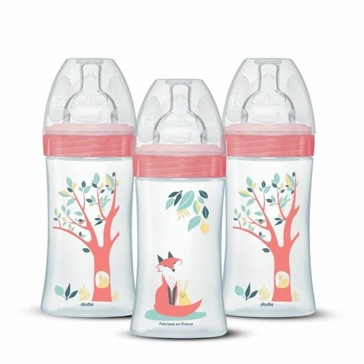 Babys flaske Dodie 270 ml (3 enheder)
