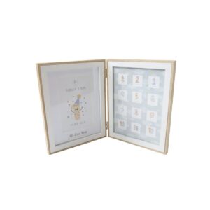Fotoramme Home ESPRIT Krystal Træ MDF 36 x 3 x 23 cm (2 enheder)