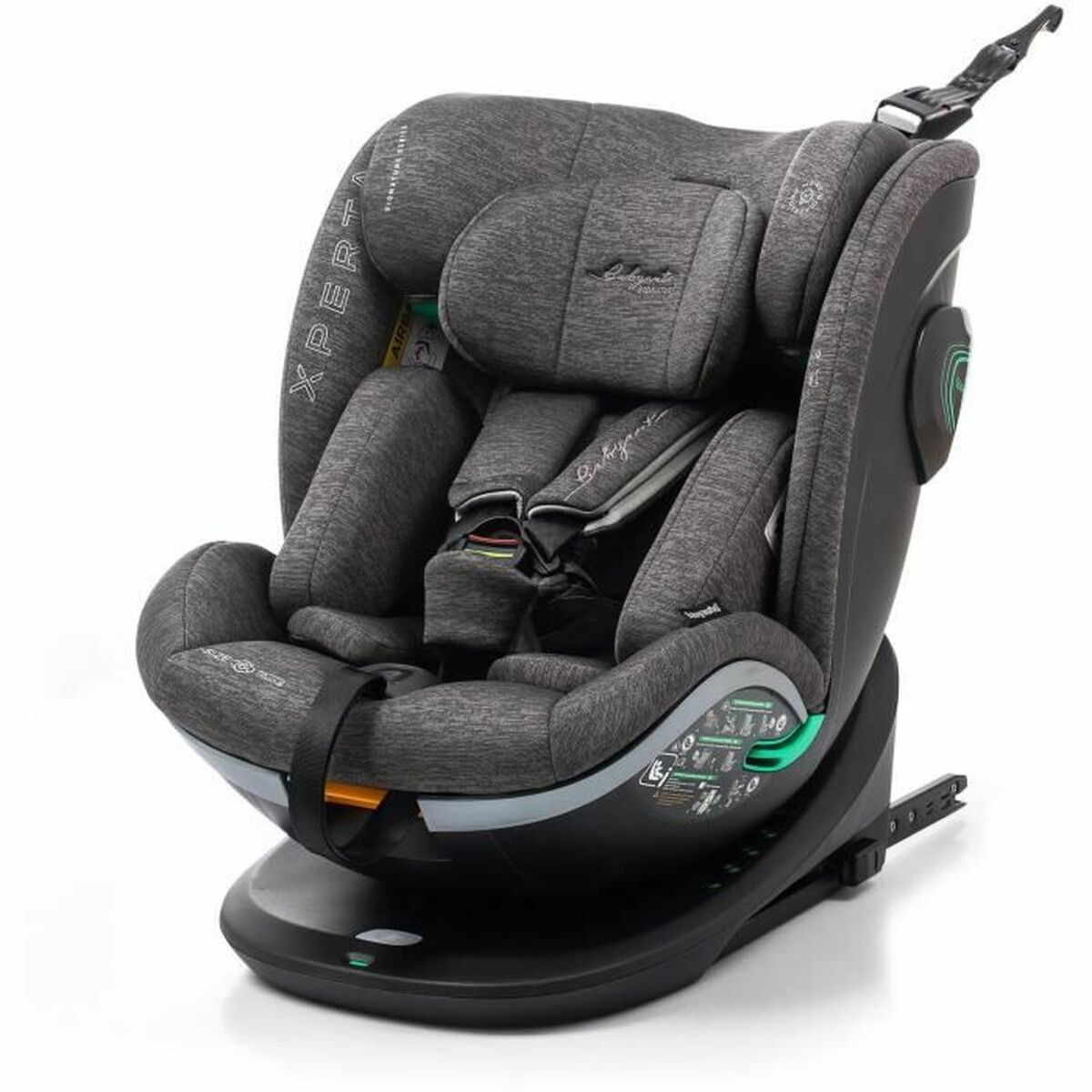 stol Babyauto XPERTA GREY DOBBY Grå 0 (de 0 a 10 kilos) I (9 - 18 kg) II (15-25 kg) III (22 - 36 kg) Børns ECE R129