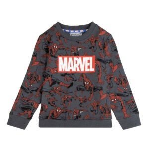 Sweatshirt til Børn Spider-Man Beige